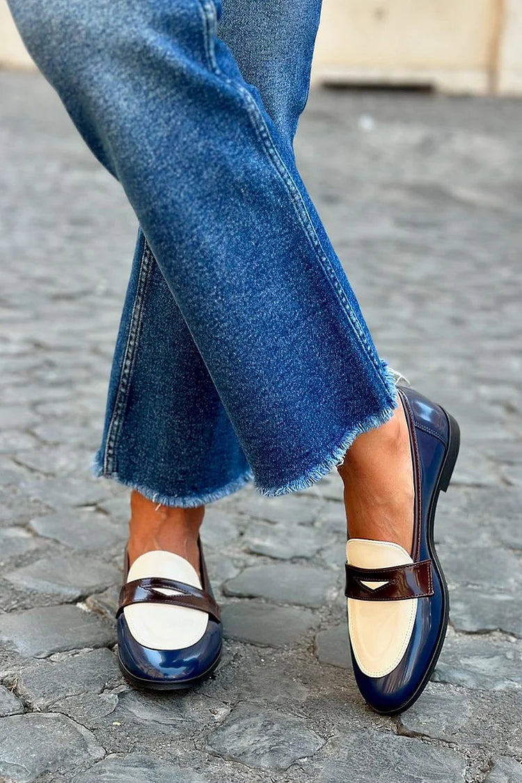 Elegant Two-Tone Loafer | Product Type