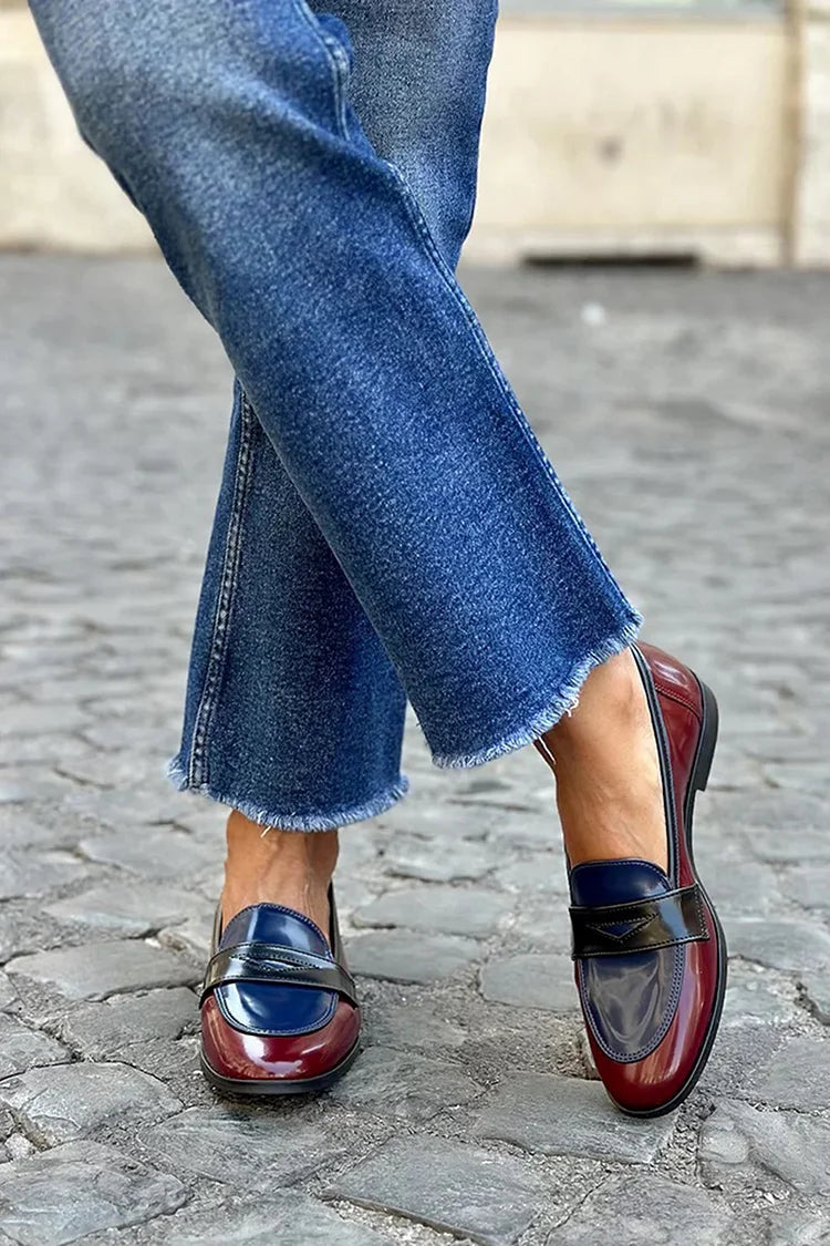 STUDIO | Shiny Tricolore Loafer