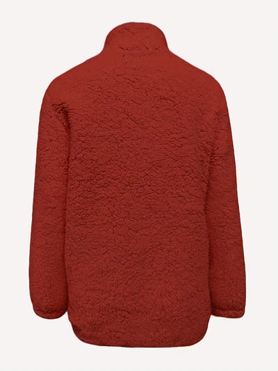 Humera - Elegant Long Sleeve Zip-Up Jacket