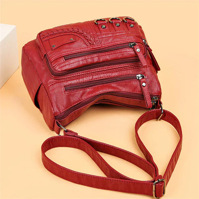 Olivia Vintage Charm | Soft Zipper Bag