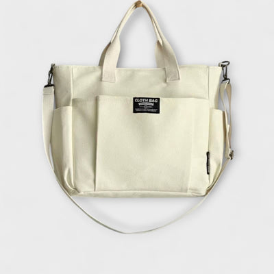 Olivia - Minimalist Canvas Tote Bag