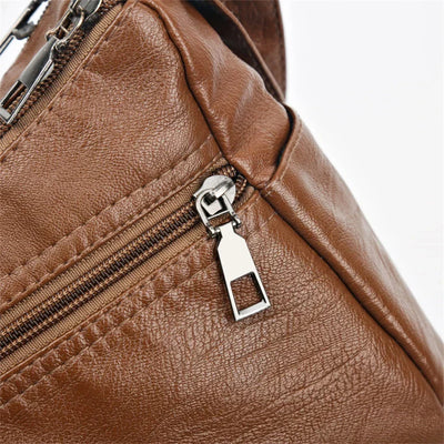 Olivia Vintage Charm | Soft Zipper Bag