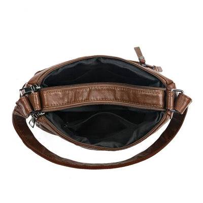 Olivia Vintage Charm | Soft Zipper Bag