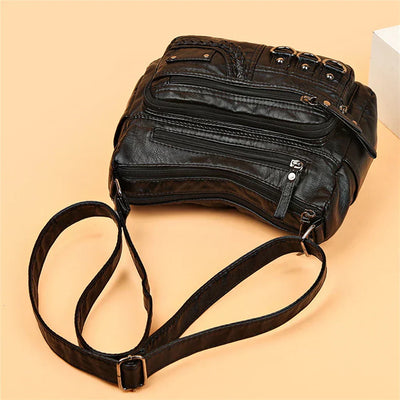Olivia Vintage Charm | Soft Zipper Bag