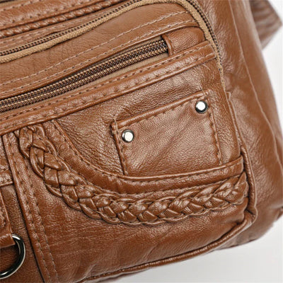 Olivia Vintage Charm | Soft Zipper Bag