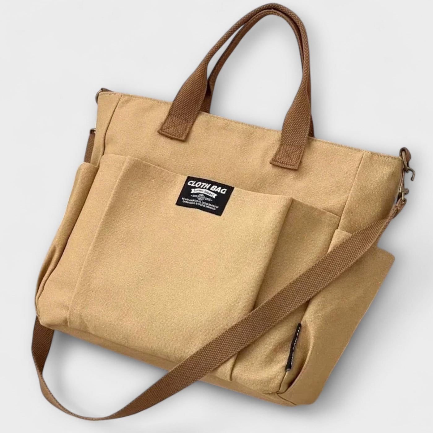 Olivia - Minimalist Canvas Tote Bag