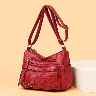 Olivia Vintage Charm | Soft Zipper Bag