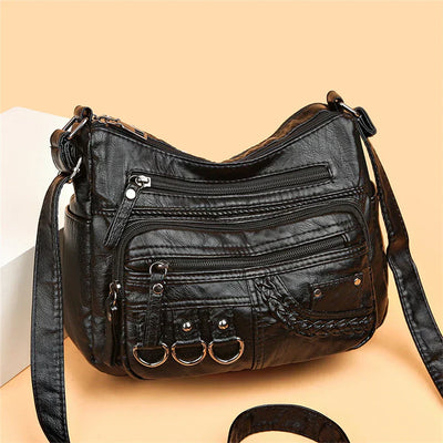 Olivia Vintage Charm | Soft Zipper Bag
