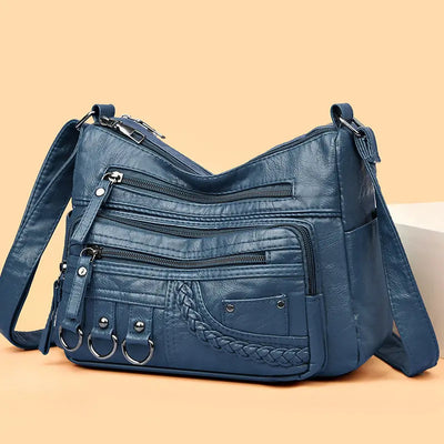 Olivia Vintage Charm | Soft Zipper Bag
